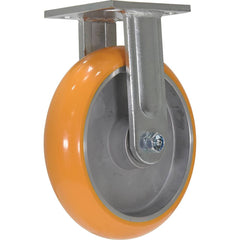 Vestil - Standard Casters; Mount: With Holes ; Style: Rigid ; Wheel Diameter: 8 (Inch); Wheel Width: 2 (Inch); Overall Height (Inch): 9-1/2 ; Load Capacity (Lb.): 2000.000 - Exact Industrial Supply