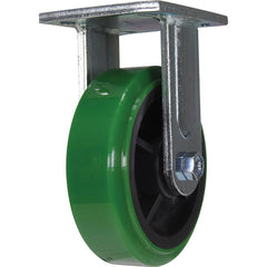 Vestil - Standard Casters; Mount: With Holes ; Style: Rigid ; Wheel Diameter: 6 (Inch); Wheel Width: 2 (Inch); Overall Height (Inch): 7-1/2 ; Load Capacity (Lb.): 900.000 - Exact Industrial Supply