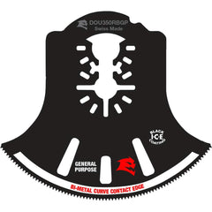 Freud - Rotary & Multi-Tool Accessories; Accessory Type: Oscillating Blade ; For Use With: Multi-Tools ; Cutting Diameter (Inch): 3.5 ; Head Material: Bi-Metal - Exact Industrial Supply