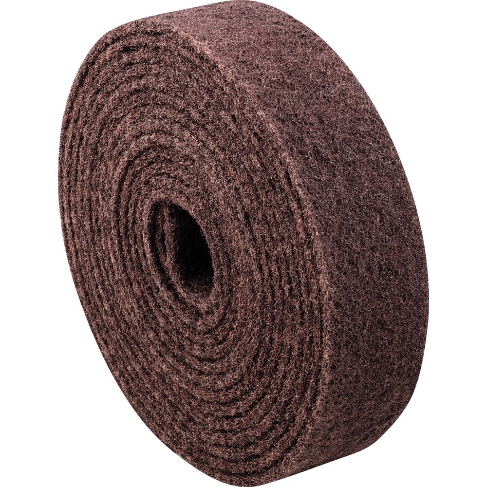 PFERD - Non-Woven Rolls; Abrasive Material: Aluminum Oxide ; Roll Width (Inch): 4 ; Overall Length (Feet): 30.00 ; Grade: Coarse ; Roll Color: Dark Tan ; Roll Width (Decimal Inch): 4 - Exact Industrial Supply