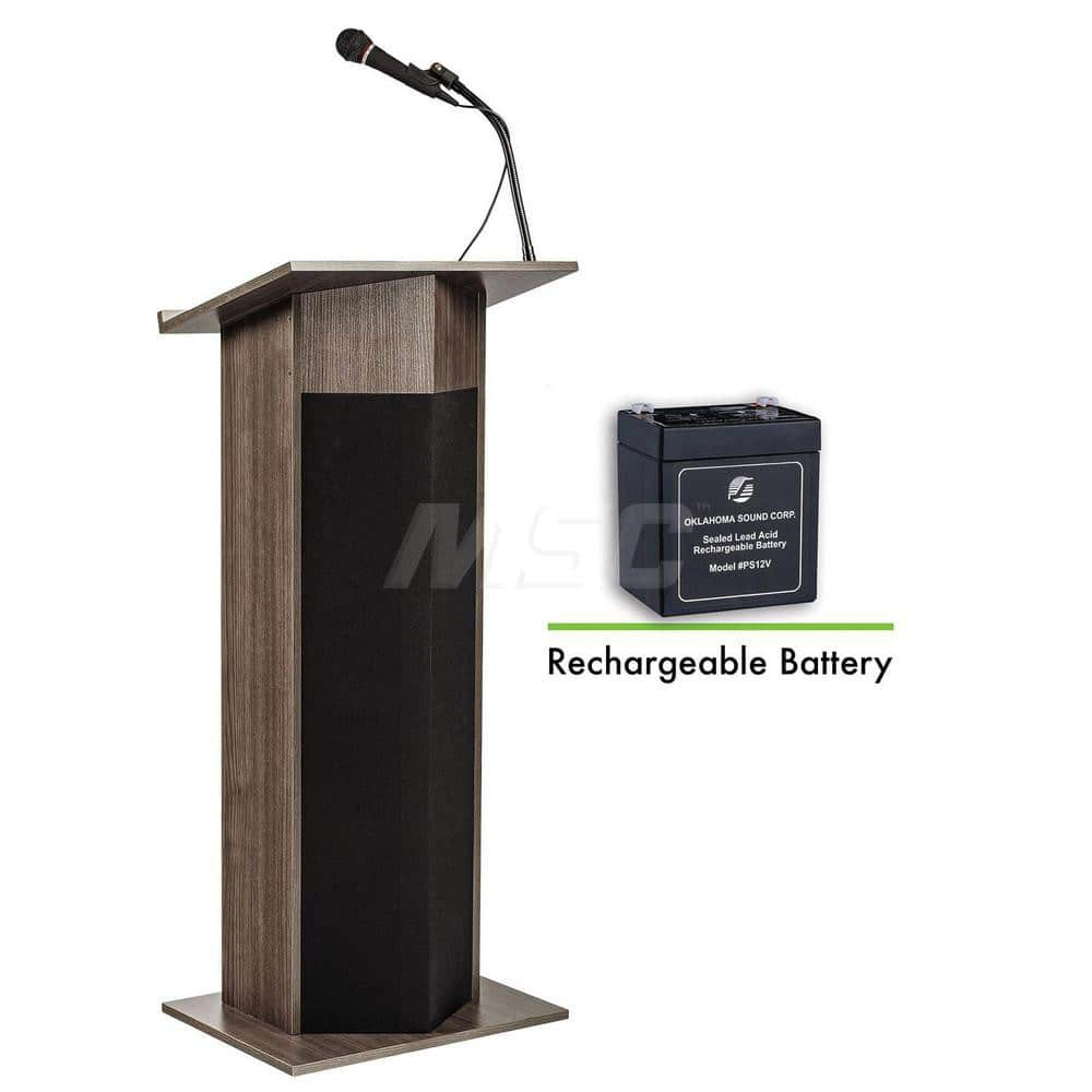 Lecterns; Overall Height: 46; Width (Inch): 22; Depth (Inch): 17; Material: High Pressure Thermal-Fused Laminate On A MDF Core; Length (Decimal Inch): 17; Type: Full Floor; Type: Full Floor; Type: Full Floor; Material: High Pressure Thermal-Fused Laminate