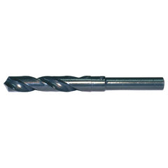 13.00mm RHS / RHC HSS 118 Degree Radial Point Silver & Deming Reduced Shank Drill - Steam Oxide