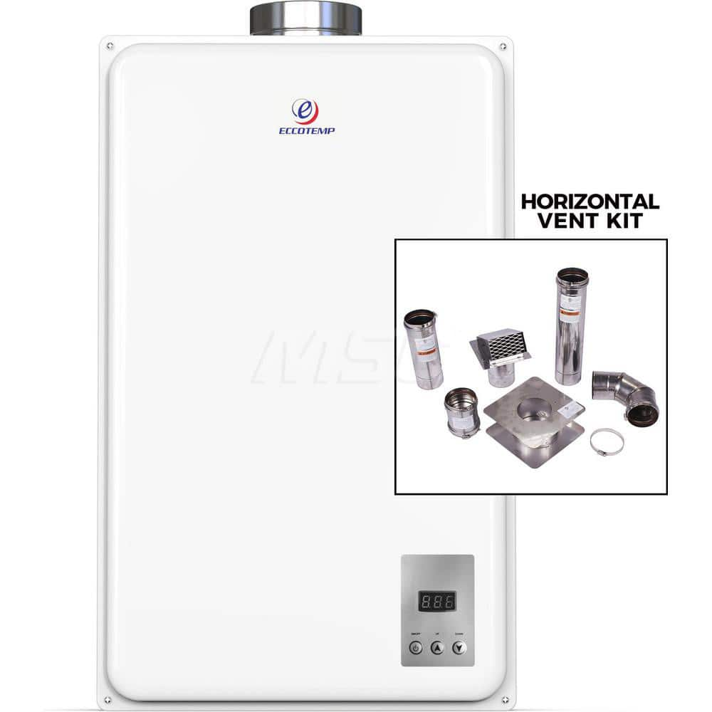 Gas Water Heaters; Commercial/Residential: Residential; Commercial/Residential: Residential; Type: Tankless; Fuel Type: Liquid Propane (LP); Fuel Type: Liquid Propane (LP); Indoor or Outdoor: Indoor; Tankless: Yes; Tank Capacity (Gal.): 0.00; Temperature