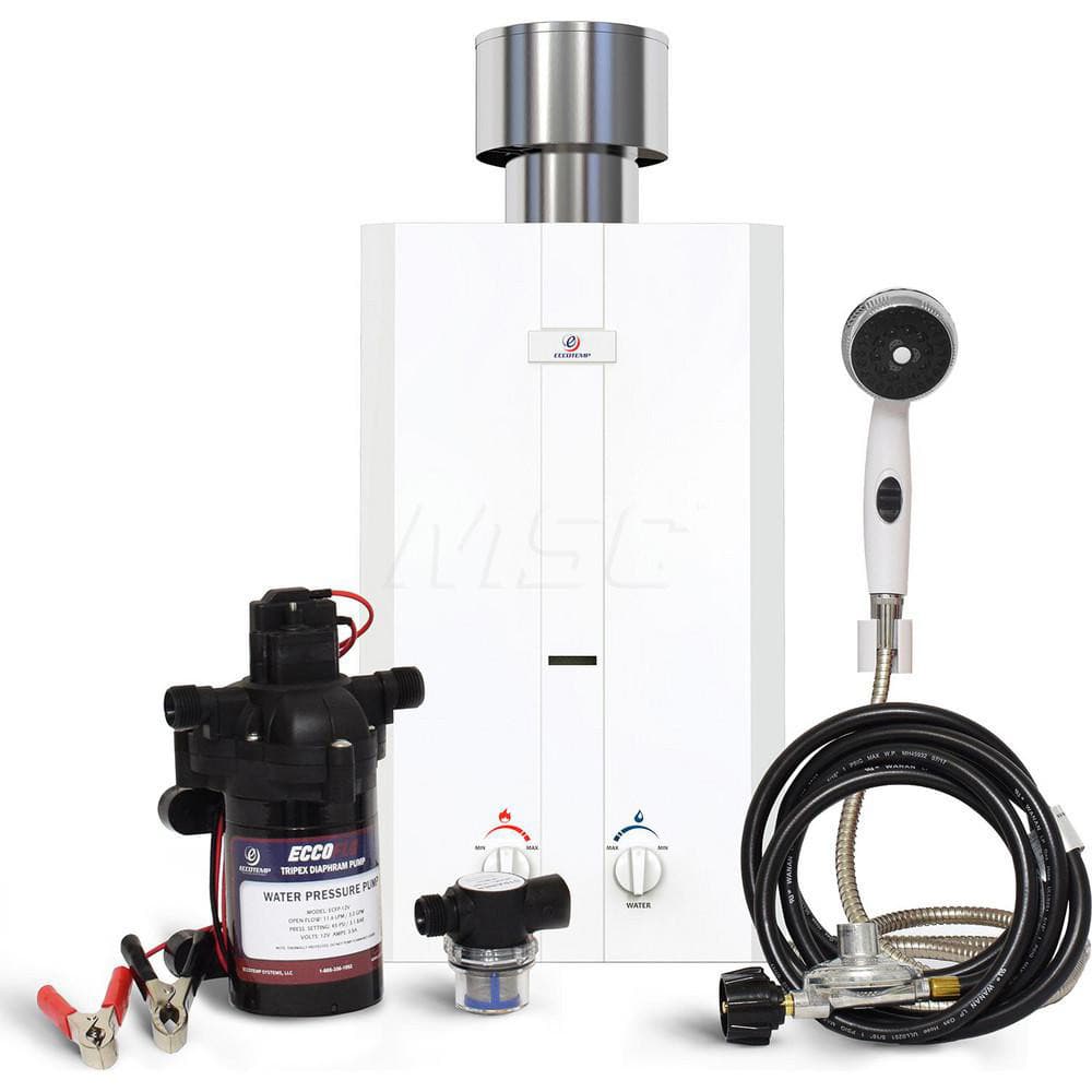 Gas Water Heaters; Commercial/Residential: Residential; Commercial/Residential: Residential; Type: Tankless; Fuel Type: Liquid Propane (LP); Fuel Type: Liquid Propane (LP); Indoor or Outdoor: Outdoor; Tankless: Yes; Tank Capacity (Gal.): 0.00; Temperature