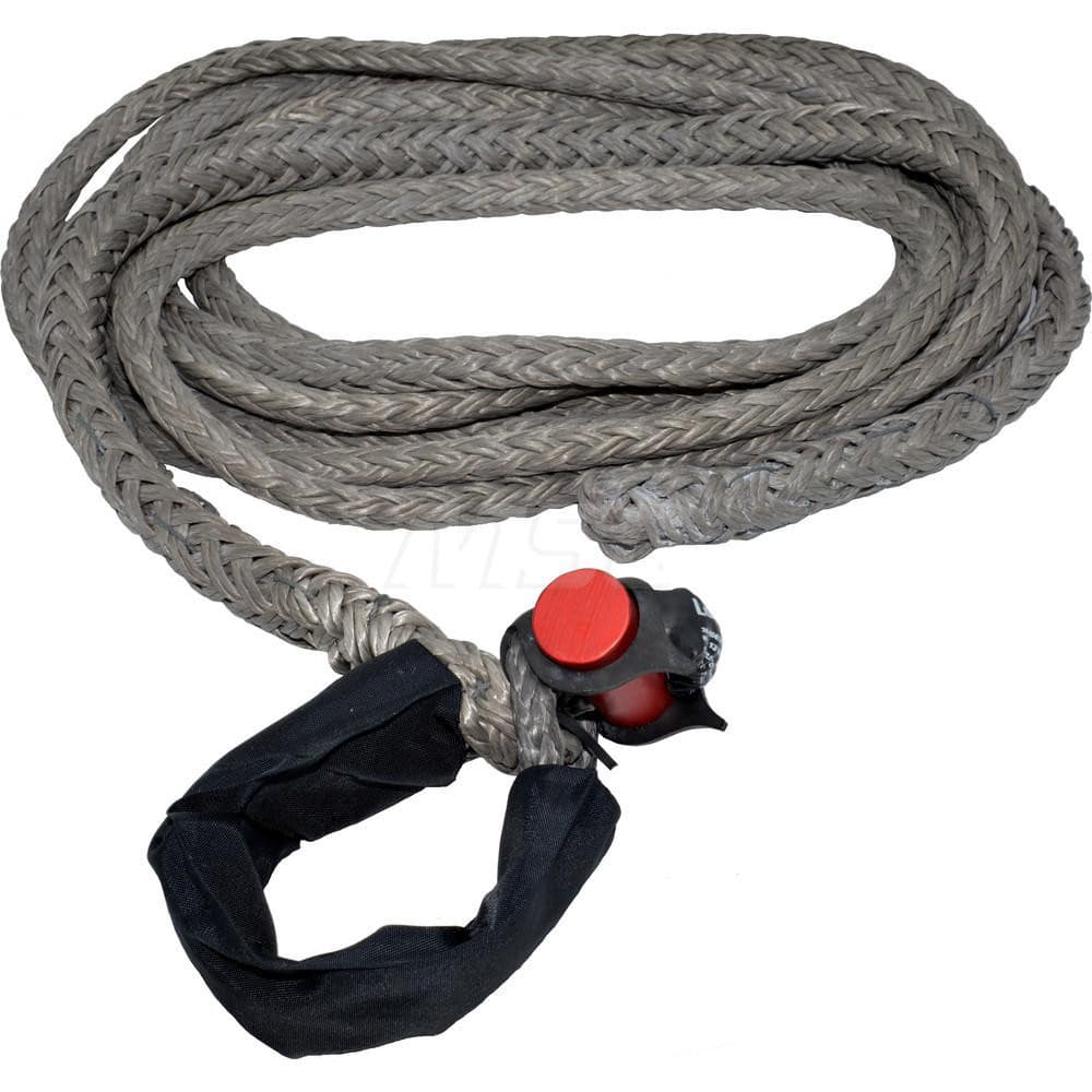 13,166 Lb 300″ Long x 9/16″ High Automotive Winch Strap Loop & Eye, For Use with Winches & Shackles