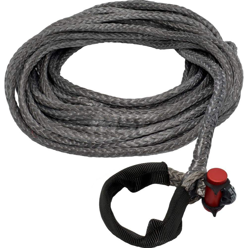 7,400 Lb 600″ Long x 7/16″ High Automotive Winch Strap Loop & Eye, For Use with Winches & Shackles