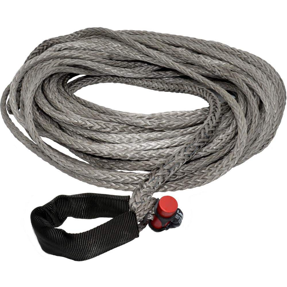 Automotive Winch Accessories; Type: Winch Strap; For Use With: Winch Ropes; Length (Feet): 100; Width (Inch): 7/16; Capacity (Lbs - 0 Decimals): 7400; Capacity (Lb.): 7400.00; End Type: Loop & Eye; Length (Feet): 100; Width (Inch): 7/16; Length (Inch): 12