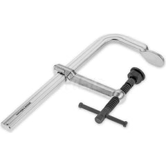 Sliding Arm Bar Clamp: 16″ Max Capacity, 5″ Throat Depth