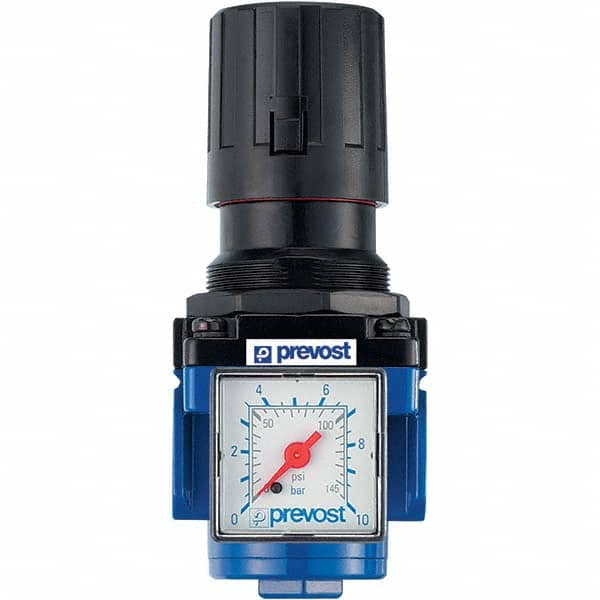 Prevost - Filter, Regulator & Lubricator (FRL) Units Configuration: 1 Pc. Regulator Body Type: Standard - All Tool & Supply