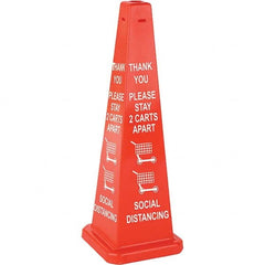 PRO-SAFE - Traffic Cones Type: Cone Color: Orange - All Tool & Supply