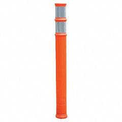 PRO-SAFE - Traffic Barrels, Delineators & Posts Type: Delineator Post Material: HDPE - All Tool & Supply