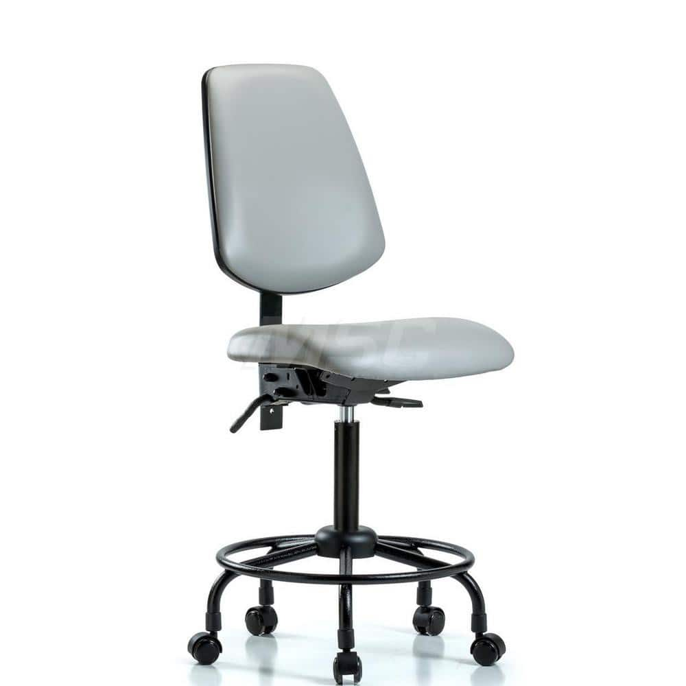 Task Chair: Vinyl, Dove