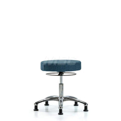 Adjustable Height Swivel Stool: Olefin, 25″ Seat Width, 25″ Seat Depth Round Height