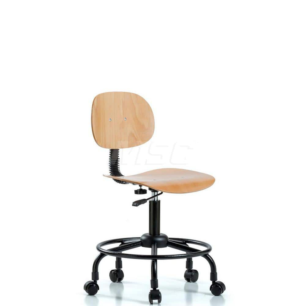 Task Chair: Wood, Natural