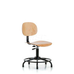 Task Chair: Wood, Natural