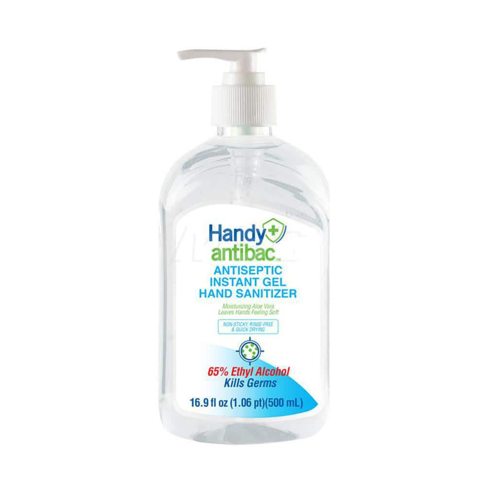 Hand Sanitizer: Gel, 16 oz, Pump Spray Bottle