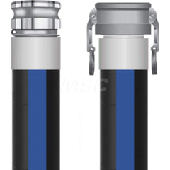 Water & Discharge Hose; Inside Diameter (Inch): 1-1/2; Inside Diameter (Decimal Inch): 1.5000; Outside Diameter (Inch): 1.8; Outside Diameter (Decimal Inch): 1.8000; Color: Black; Working Pressure (psi): 150.000; Length (Feet): 25