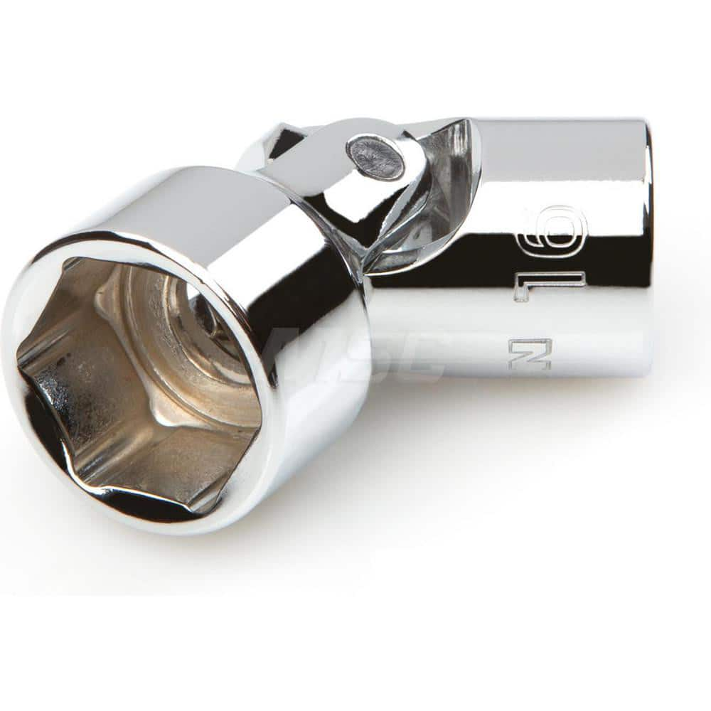 Hand Socket: 3/8″ Drive, 16 mm Socket, 6-Point Chrome-Plated & Polished