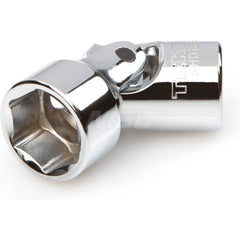 Hand Socket: 3/8″ Drive, 15 mm Socket, 6-Point Chrome-Plated & Polished