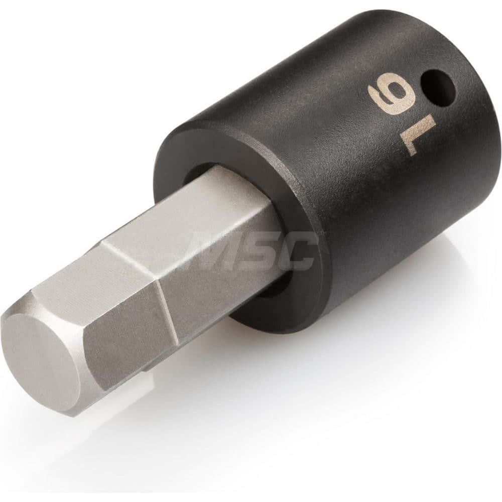 1/2 Inch Drive x 16 mm Hex Impact Bit Socket