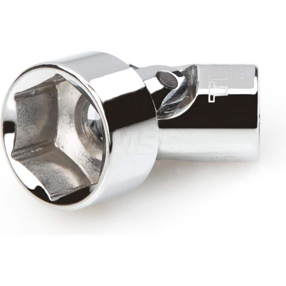 Hand Socket: 1/4″ Drive, 9/16″ Socket, 6-Point Chrome-Plated & Polished