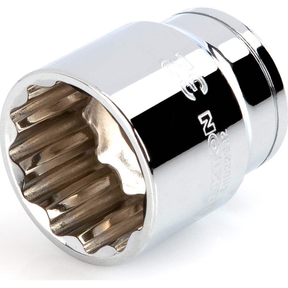 Hand Socket: 1/2″ Drive, 32 mm Socket, 12-Point Chrome-Plated & Polished