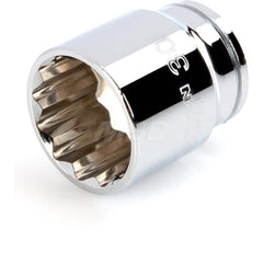 Hand Socket: 1/2″ Drive, 30 mm Socket, 12-Point Chrome-Plated & Polished