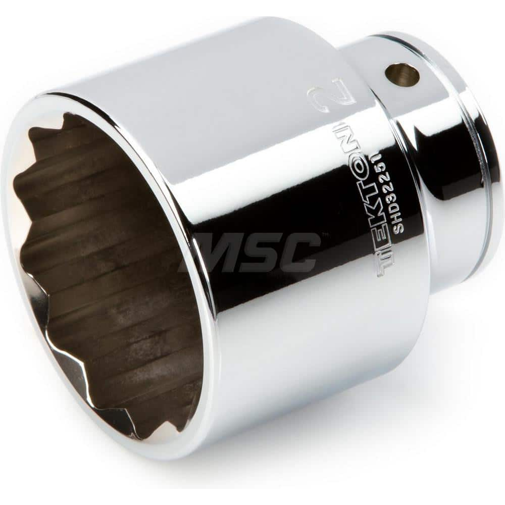 Hand Socket: 3/4″ Drive, 2″ Socket, 12-Point Chrome-Plated & Polished