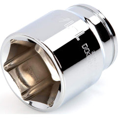 Hand Socket: 1/2″ Drive, 1-1/4″ Socket, 6-Point Chrome-Plated & Polished