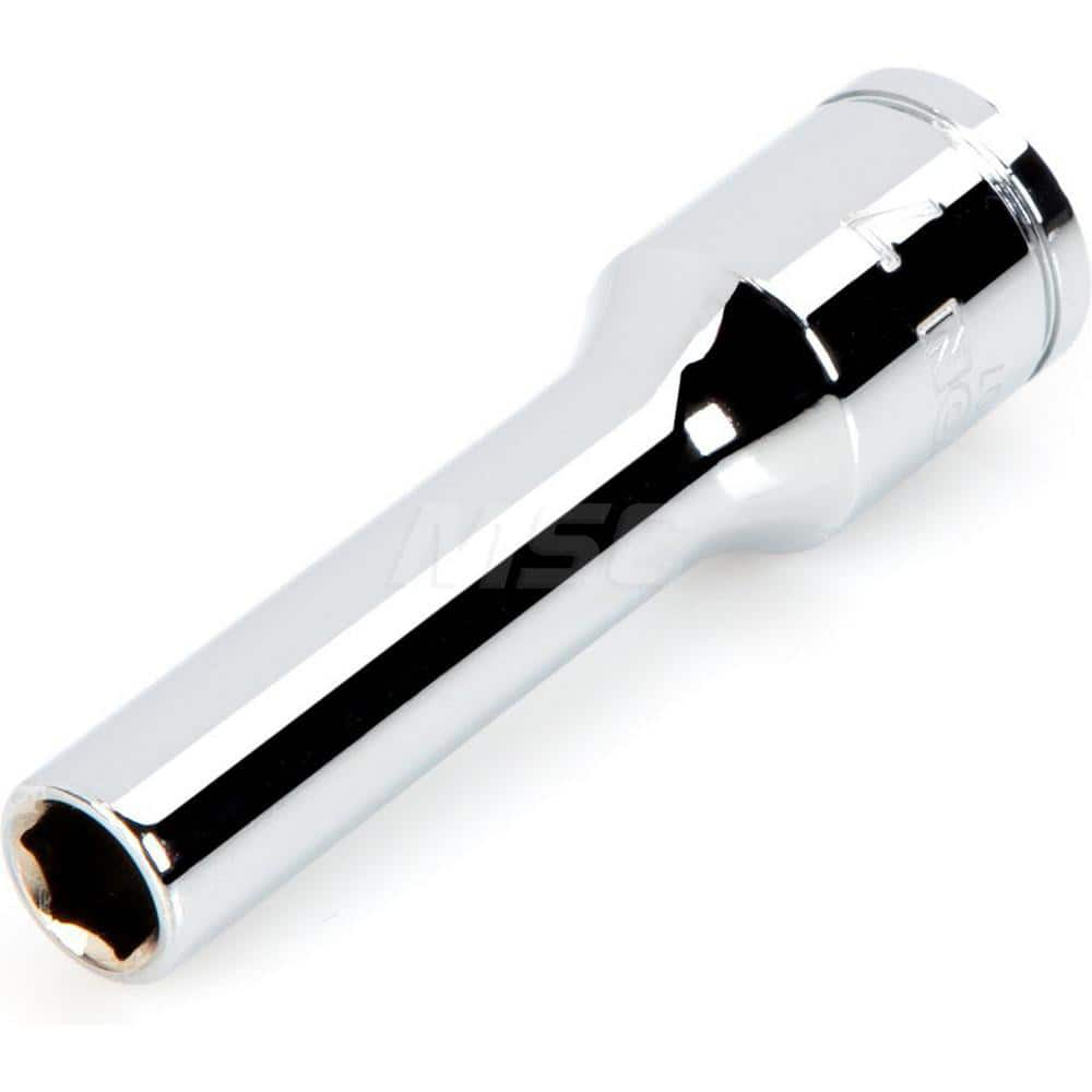 Hand Socket: 3/8″ Drive, 7 mm Socket, 6-Point Chrome-Plated & Polished