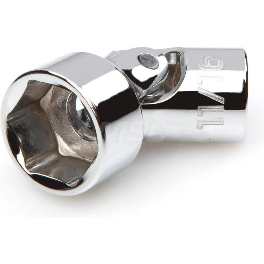 Hand Socket: 3/8″ Drive, 11/16″ Socket, 6-Point Chrome-Plated & Polished