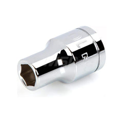 Hand Socket: 1/2″ Drive, 10 mm Socket, 6-Point Chrome-Plated & Polished