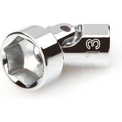 Hand Socket: 1/4″ Drive, 13 mm Socket, 6-Point Chrome-Plated & Polished