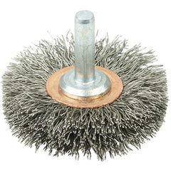 2″ Diameter - Crimped Stainless Confle x Brush - All Tool & Supply