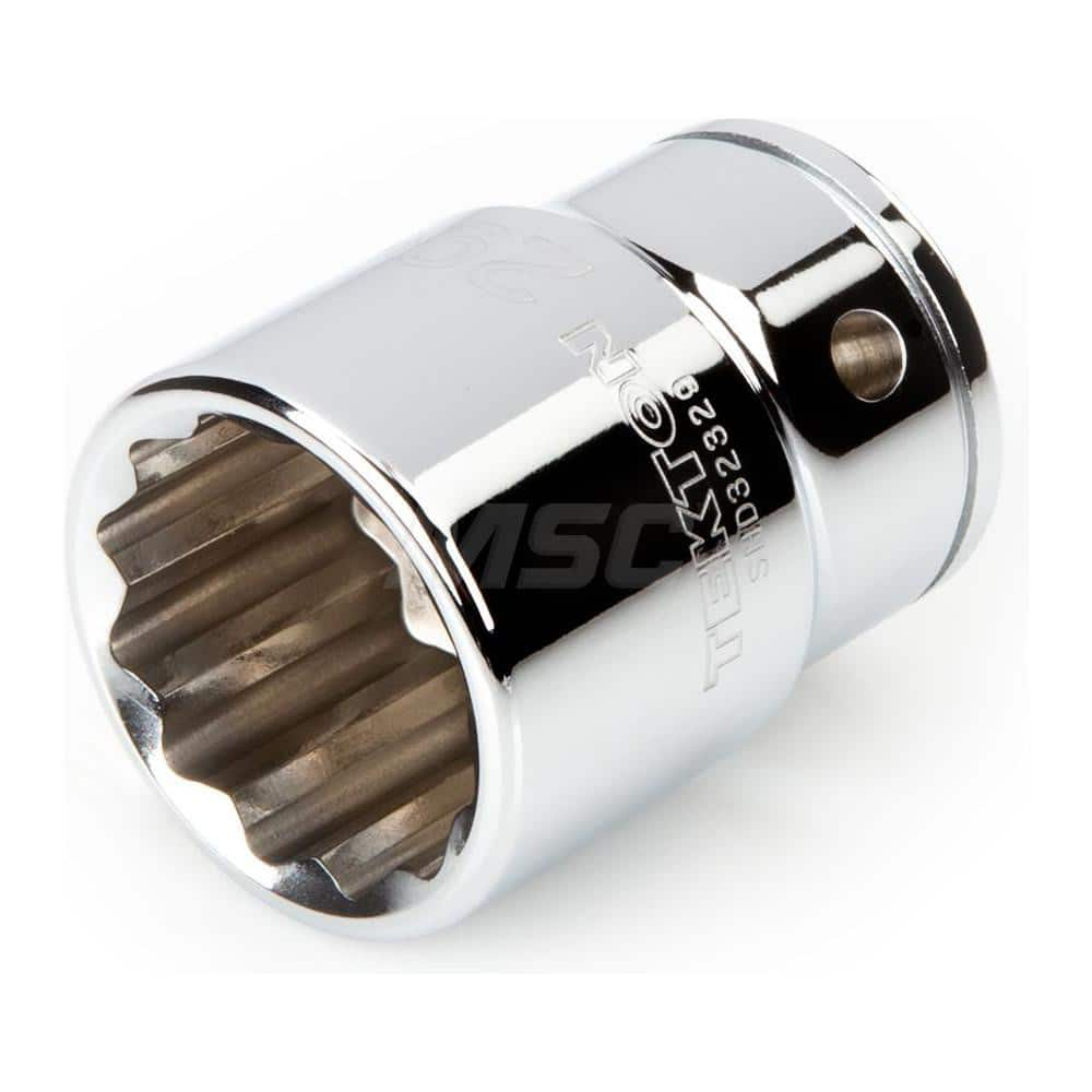 Hand Socket: 3/4″ Drive, 29 mm Socket, 12-Point Chrome-Plated & Polished