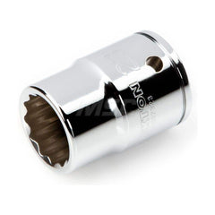 Hand Socket: 3/4″ Drive, 23 mm Socket, 12-Point Chrome-Plated & Polished