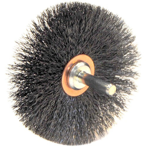 3″ Diameter - Crimped Steel Wire Confle x Brush - All Tool & Supply