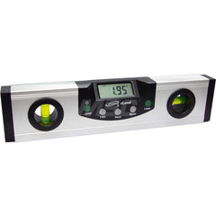 Inclinometers; Operation Type: Electronic; Inclinometer Type: Digital Level; Minimum Measurement (Degrees): 0.00; Maximum Measurement (Degrees): 360.00; Includes: Battery; Instruction; Additional Information: Magnet Base; Laser Guide