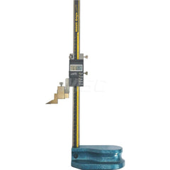 Electronic Height Gage: 12″ Max, 0.0005″ Resolution,  ± 0.002″ Accuracy