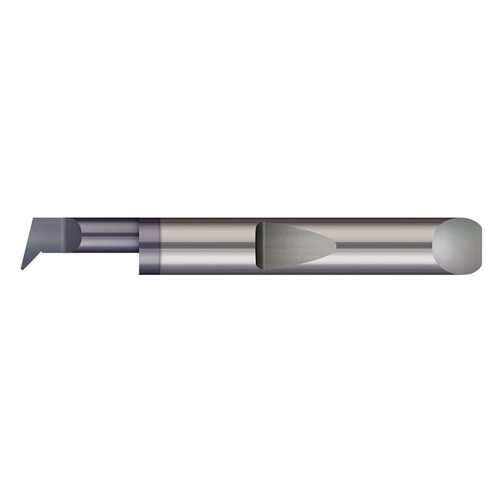 Profiling Tools; Minimum Bore Diameter (Decimal Inch): 7/32; Maximum Bore Depth (Decimal Inch): 1/2; Radius: 0.0080; Overall Length (Decimal Inch): 2; Shank Diameter (Inch): 1/4; Projection: Projection; Finish/Coating: AlTiN; Projection (Decimal Inch): 0.