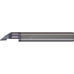 Profiling Tools; Minimum Bore Diameter (Decimal Inch): 0.2160; Maximum Bore Depth (Decimal Inch): 0.4000; Radius: 0.0080; Overall Length (Decimal Inch): 2-1/2; Shank Diameter (Inch): 1/4; Projection: Projection; Finish/Coating: AlTiN; Projection (Decimal