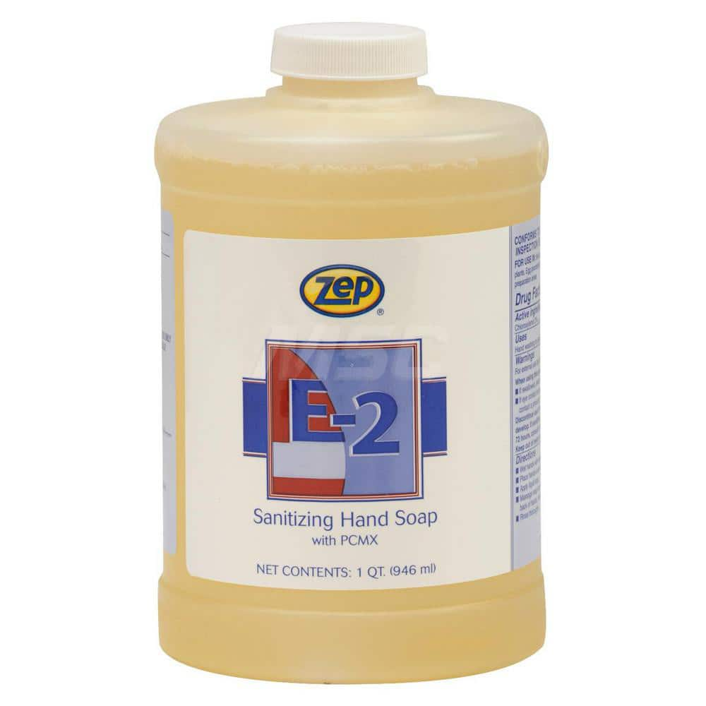 Hand Cleaner: 1 qt, Bottle Liquid, Amber