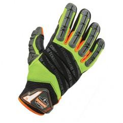 924 S LIME HYBRID DORSAL GLOVES - All Tool & Supply