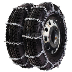 Tire Chains; For Use With: 275/80R22.5; 10R20; 10/90R20; Axle Type: Dual Axle