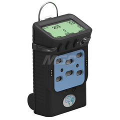 Multi-Gas Detector: Oxygen, LEL, Carbon Monoxide, Hydrogen Sulfide, Audible, Vibration & Visual Signal, LCD