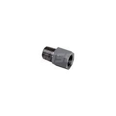 ISO Port Adapters; Type: Adapter; Pipe Size: 1/2; End Connections: MNPT x FBSPP; Thread Size: 1/2 x 1/2; Material: Stainless Steel; Material: Stainless Steel