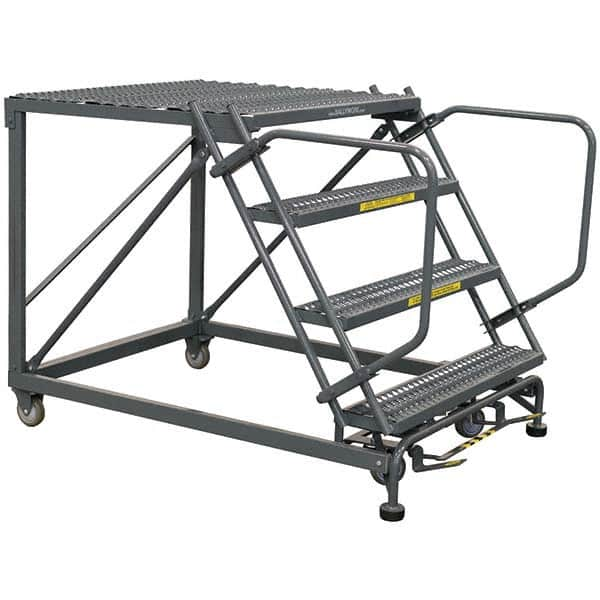 Ballymore - Rolling & Wall Mounted Ladders & Platforms Type: Stairway Slope Ladder Style: 59 Degree Incline - All Tool & Supply