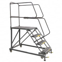 Ballymore - Rolling & Wall Mounted Ladders & Platforms Type: Stairway Slope Ladder Style: 59 Degree Incline - All Tool & Supply