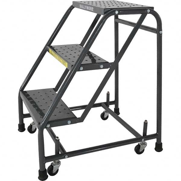 Ballymore - Rolling & Wall Mounted Ladders & Platforms Type: Stairway Slope Ladder Style: 50 Degree Incline - All Tool & Supply