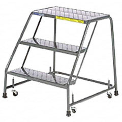 Ballymore - Rolling & Wall Mounted Ladders & Platforms Type: Stairway Slope Ladder Style: 50 Degree Incline - All Tool & Supply